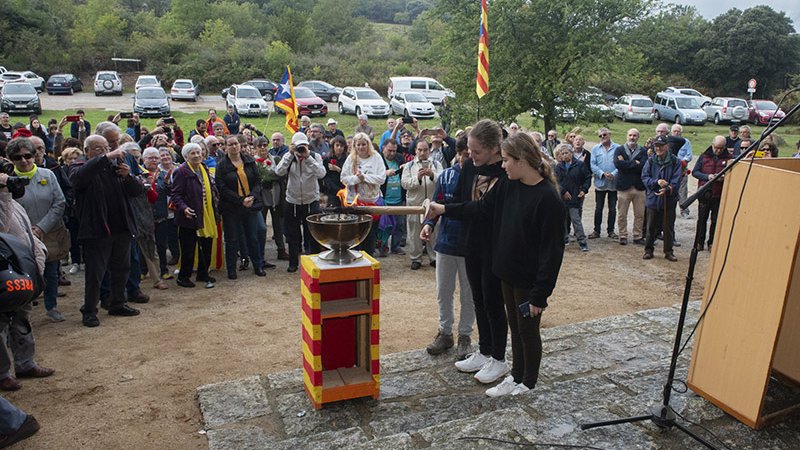 El dinar es va haver de traslladar a La Camèlia de la Vajol