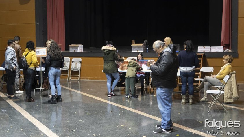 La jornada electoral a la Jonquera