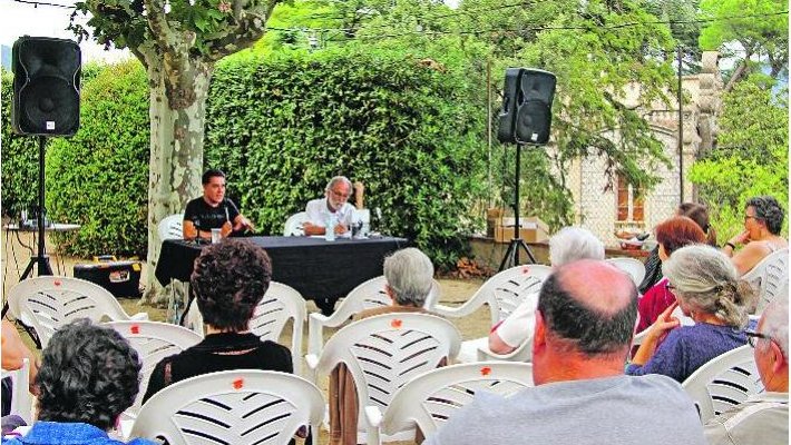 Martí Gironell tanca el cicle Punt de Lectura d’Agullana