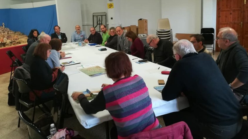 A la reunió també hi van participar representants del Consorci Salines Bassegoda