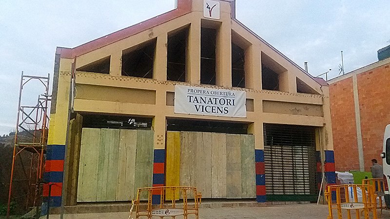 Les obres estan en marxa