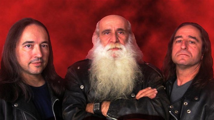 D'esquerra a dreta, Quim Mandado, Martín Rodríguez i Joan Cardoner