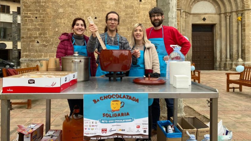 La plaça del poble va estar animada tot el matí
