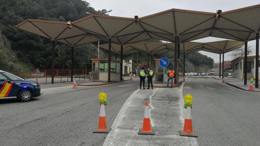 Imatge de fa uns minuts als Límits