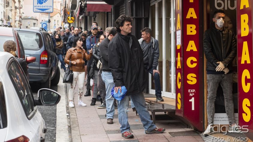 Les cues es van repetir durant tot el dia