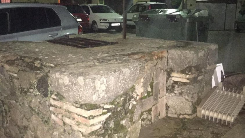 El pou de l'antic llatzaret encara existeix