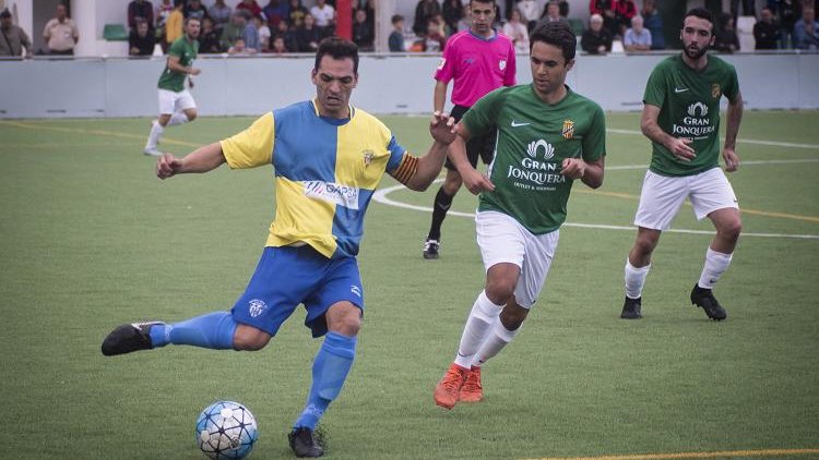 Un instant del partit