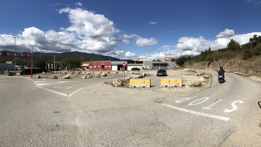 Les obres també permetran crear una gran zona verda a l'accés sud del municipi