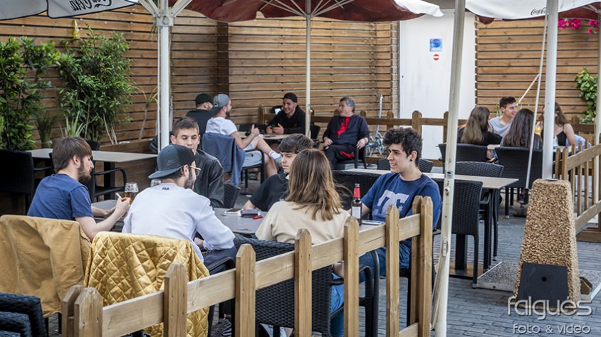 Els jonquerencs van aprofitar per retrobar-se amb amics i familiars