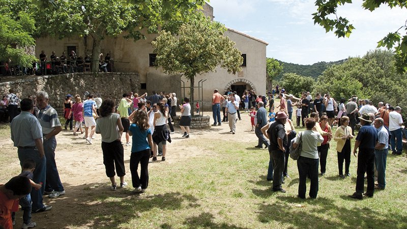 Aplec de Santa Llúcia poc abans del migdia. Imatge d'arxiu.