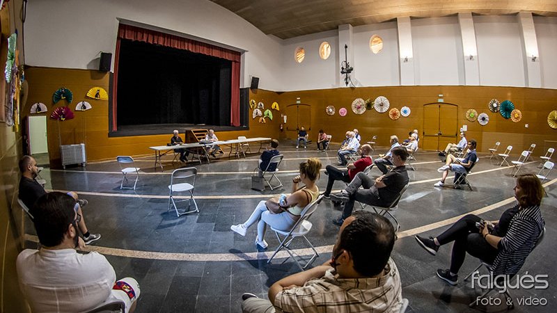 L'assemblea es va fer seguint totes les mesures de seguretat