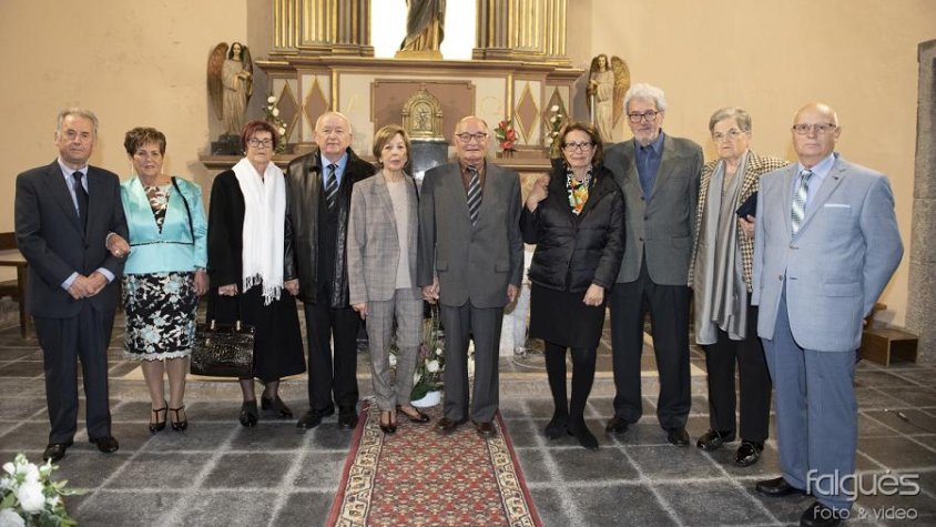 Les parelles que enguany han celebrat les noces d'or