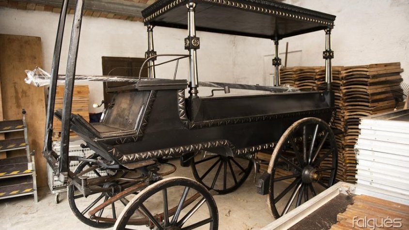 El vehicle, restaurat