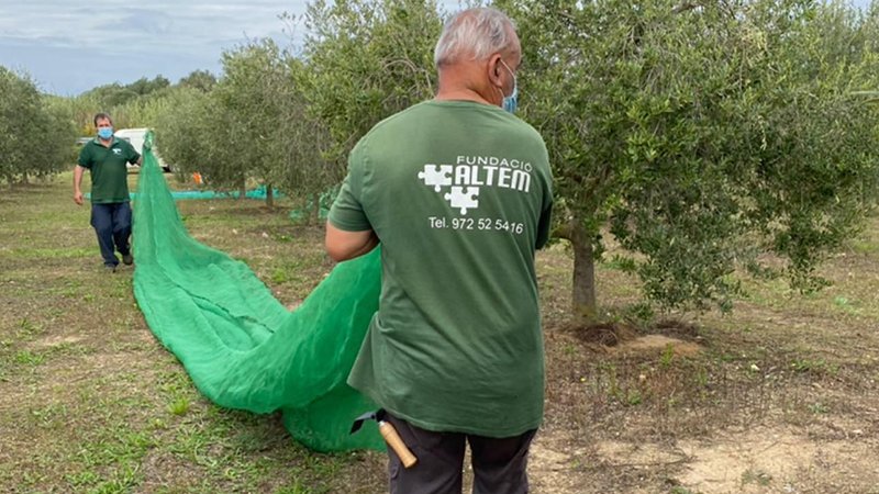 La finca està situada a Pont de Molins