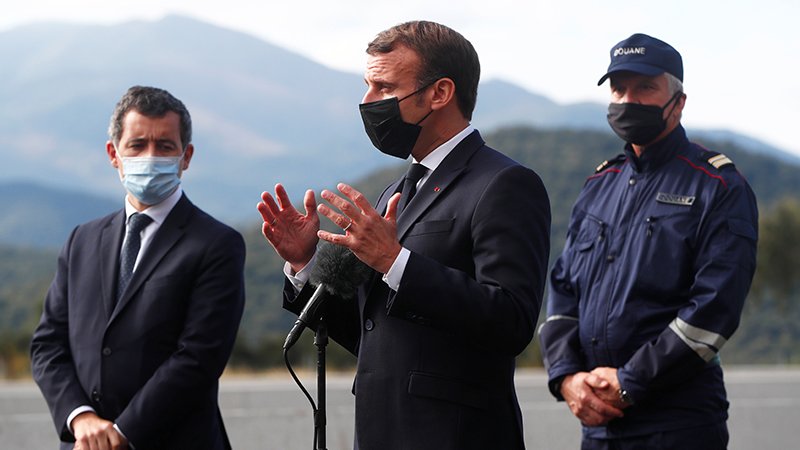 Una imatge de la visita