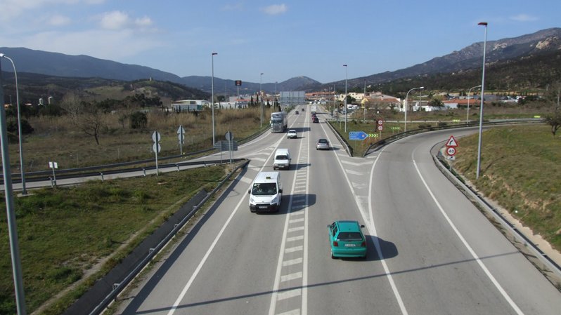 El tram de la Jonquera va fins a Pont de Molins
