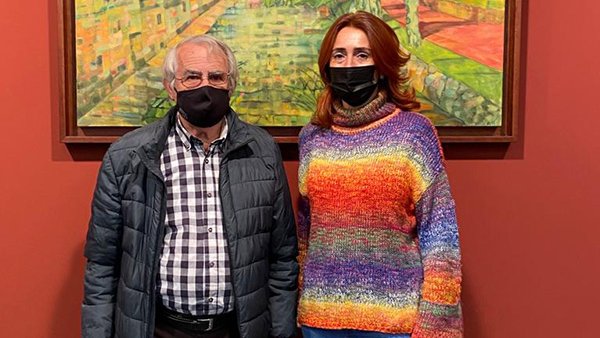 L'alcaldessa els ha rebut tots dos a l'ajuntament