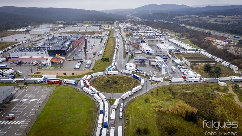 El col·lapse va durar hores