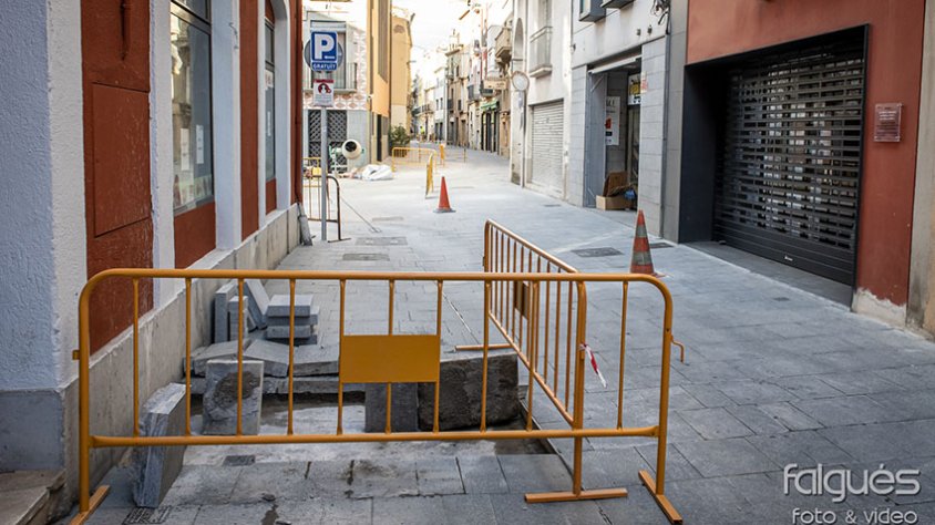 Els treballs permetran arreglar els trams malmesos
