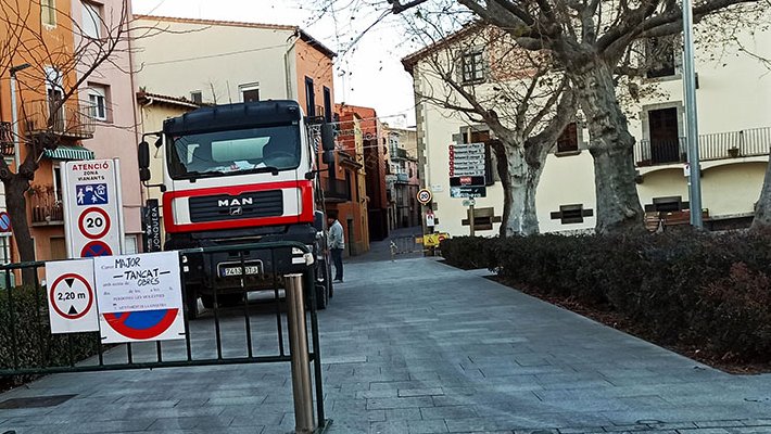 Els fets van passar a l'inici del carrer Major