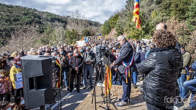 Durant tot el matí es van anar succeint els parlaments amb les actuacions musicals