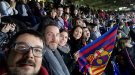 Una vintena de membres del CP Jonquerenc, al Camp Nou gràcies a la Penya Amics del Barça de la Jonquera