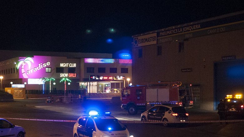 El Club Paradise, la nit del 24 de desembre passat