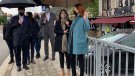 La consellera Budó visita la Jonquera i el Portús