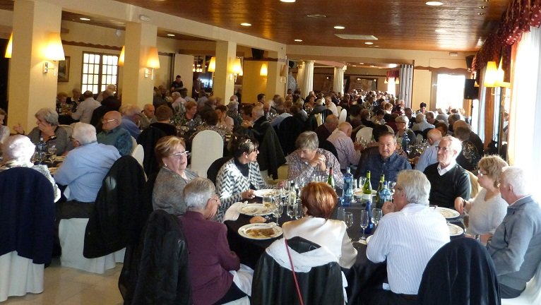 L'àpat es va fer a Cantallops