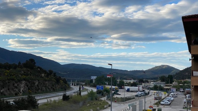 Vesprada a la Jonquera avui 1 de maig de 2021