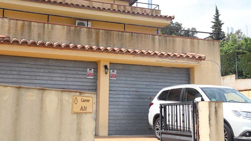 Carrer Alt, a Agullana