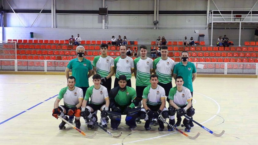 A punt pel partit l'equip sènior masculí del CP Jonquerenc aquest cap de setmana