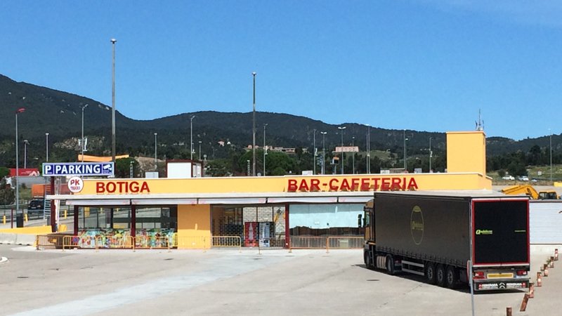 La detenció es va produir en un dels aparcaments del sector duana de la Jonquera.