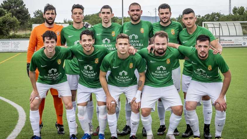 Actual equip de Tercera Catalana de la UE La Jonquera