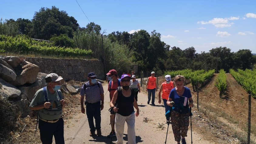 Una de les imatges que va deixar l'excursió als estanys de la Jonquera