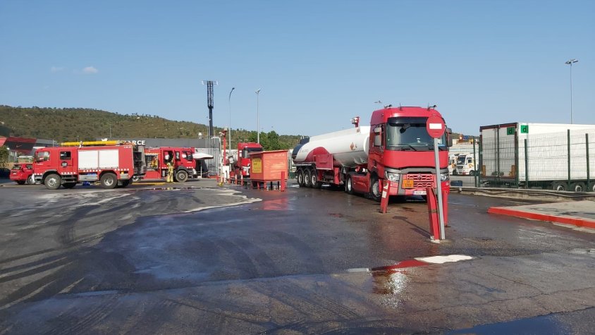 L'accident s'ha produit minuts abans de les 6 de la tarda al polígon Vilella