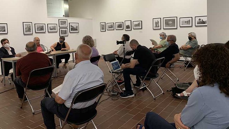 Quim Nadal va presentar dissabte el seu llibre al MUME. Foto: Carles Ribera.