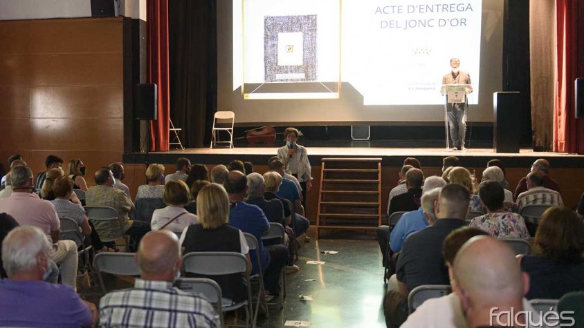 Emotiva entrega del Jonc d'Or a títol postum a Josep Serra i Vila
