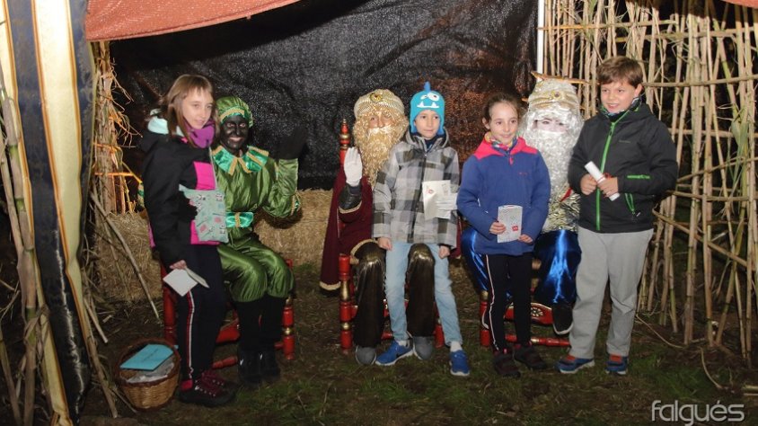 A Cantallops van instal·lar el seu campament