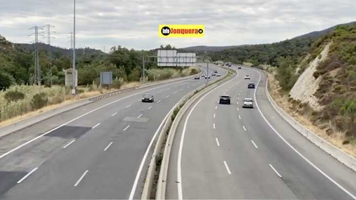 Vídeo. La Jonquera 1 d'agost de 2021 - El Trànsit i el temps