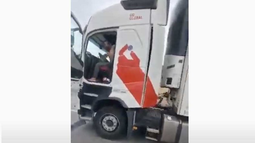 El camioner de l'accident