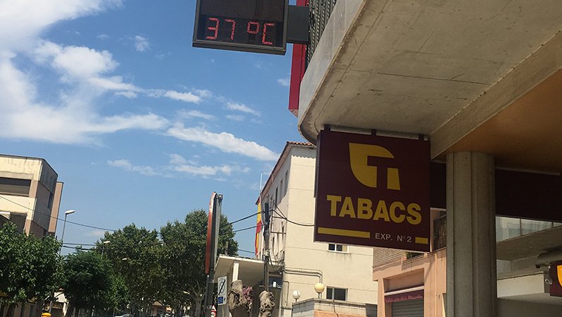 La Jonquera, a les portes d'una onada de calor