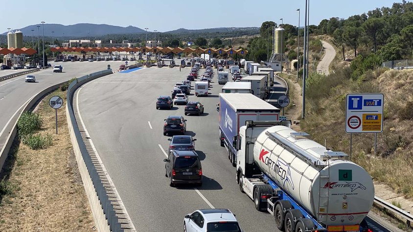 Circulava begut per l'AP7