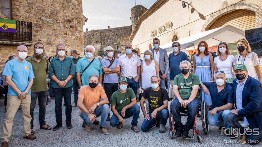 Veïns i institucions de l'Alt Empordà protesten contra els projectes eòlics "desproporcionats i especulatius" a l'Albera