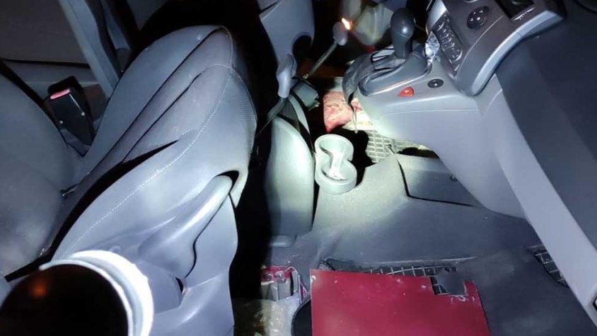 La Guàrdia Civil va interceptar el vehicle a l'AP-7 quan es dirigia cap a França