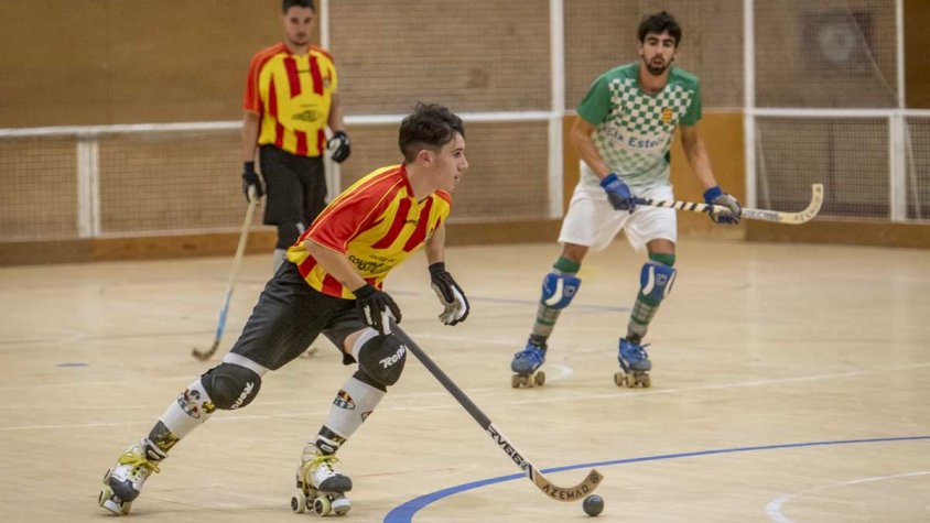 Partidàs d'hoquei entre el CP Jonquerenc i el Centelles