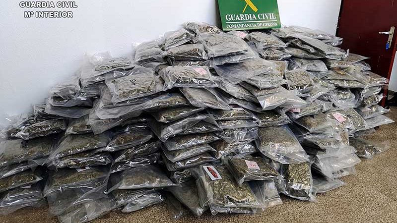 Una part de la droga comissada