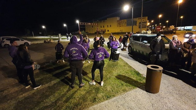 Les mobilitzacions es fan a davant del parc