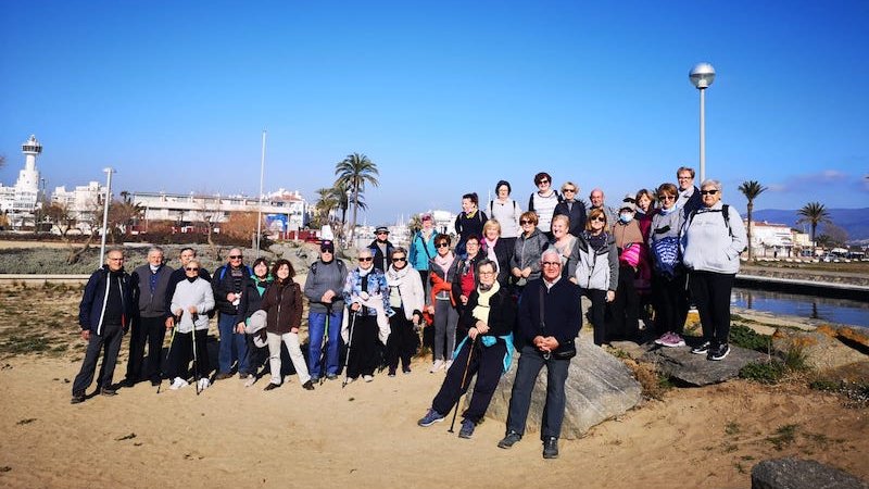 La sortida va ser dimecres