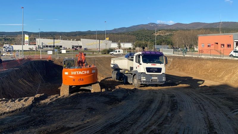 S'ubicarà a davant del parc de Bombers